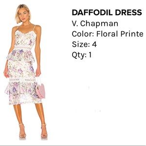 V Chapman Daffodil dress